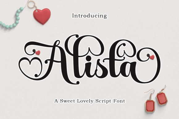 Alista Script: A Stylish Handwritten Font for Modern Branding