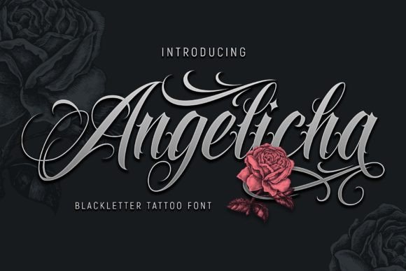 Angelicha: The Blackletter Typeface for Bold Campaign Visuals