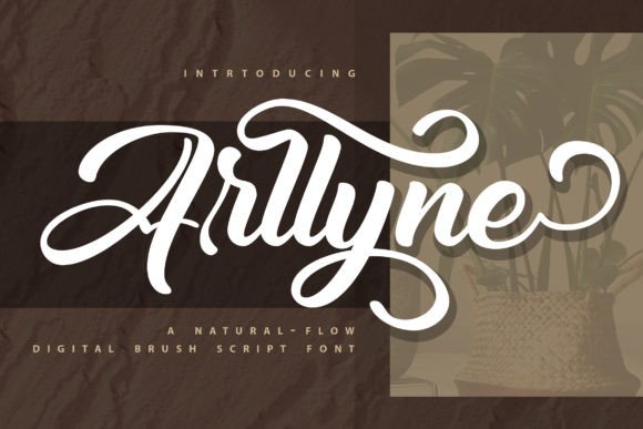 Arllyne: The Authentic Brush Script Font for Modern Campaigns