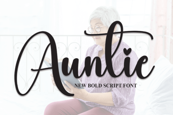 Auntie Font Review: A Bold Script for Handmade Brands