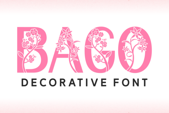 Bago: A Fresh Decorative Typeface for Standout Editorial Design
