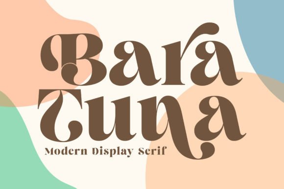 Baratuna: A Modern Serif Font for Editorial Branding