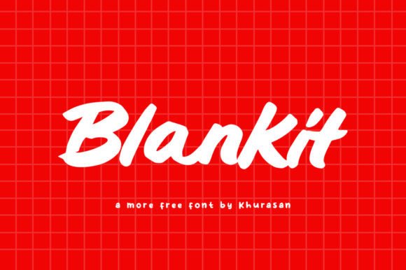 Blankit: A Modern Handwritten Font for Creative Projects