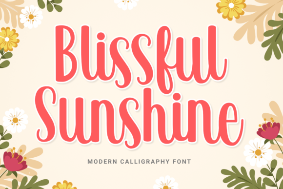 Blissful Sunshine: A Handwritten Typeface for Modern Web Design