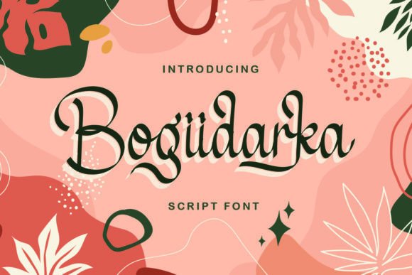 Bogiidarka: The Modern Script Font for Polished Branding