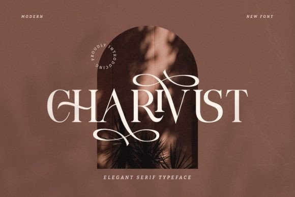 Charivist: The Elegant Serif Font for Polished Brand Identity