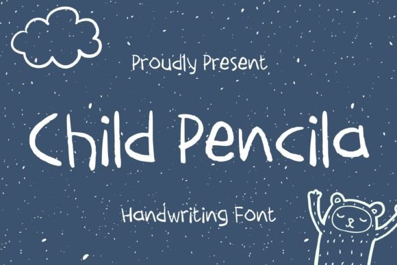 Child Pencila: A Friendly Handwritten Font for Creative Brands