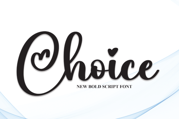 Choice Font for Romantic Digital Branding and Web Design