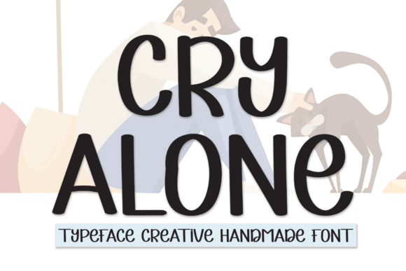 Cry Alone: The Perfect Handwritten Typeface for Digital Branding