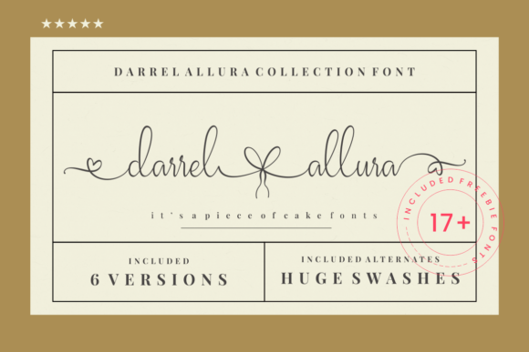 Darrel Allura Collection: The Elegant Typeface for Editorial Design