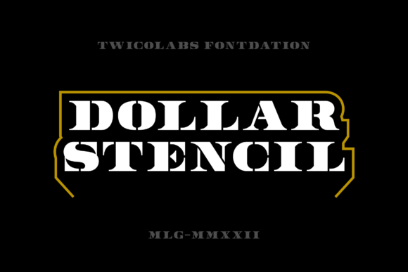 Dollar Stencil: The Premium Serif Typeface for Editorial Design
