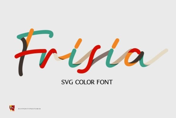 Frisia: A Playful Script Color Font for Modern Web Design