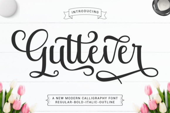 Guttever: The Handwritten Font for Authentic Campaign Design