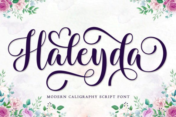 Haleyda: The Perfect Handwritten Font for Your Brand