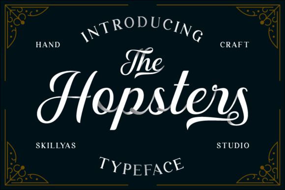 Hopster: The Refined Script Font for Modern Editorial Design