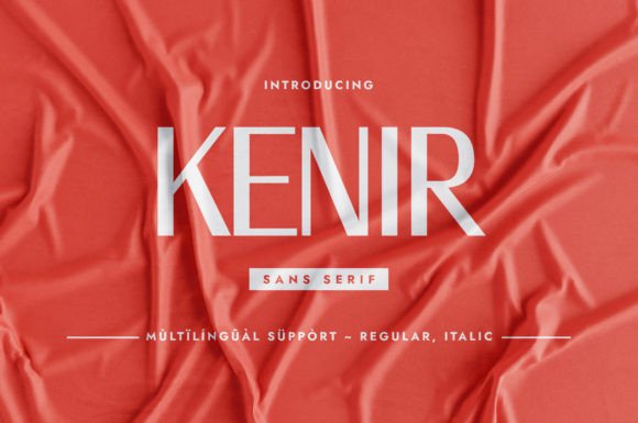 Kenir Typeface Review for Modern Campaigns