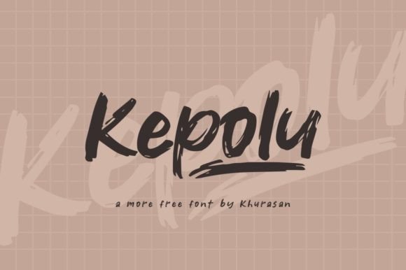 Kepolu: The Modern Brush Handwritten Font for Editorial Design