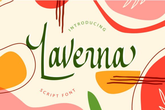 Laverna: The Modern Script Font for Polished Branding