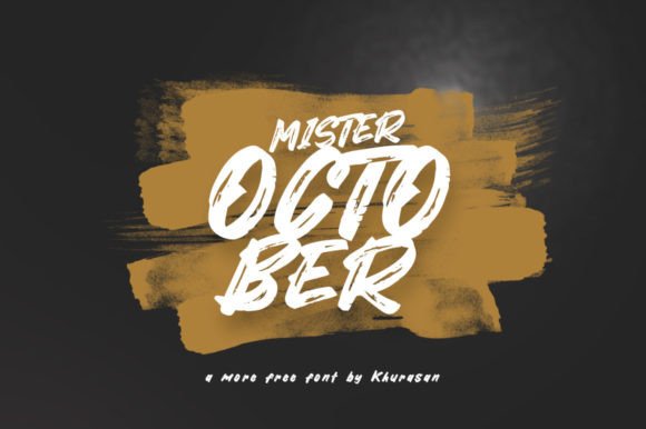 Mister October: The Modern Display Font for High-Impact Campaigns