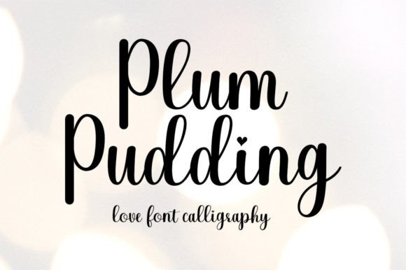 Plum Pudding: The Perfect Script Handwritten Font for Brand Identity