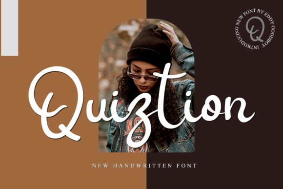 Quiztion: The Sweet Handwritten Font for Modern Designs