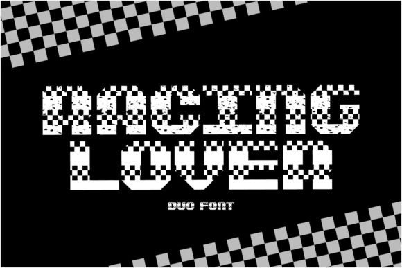 Racing Lover: A Race-Styled Decorative Typeface for Bold Branding