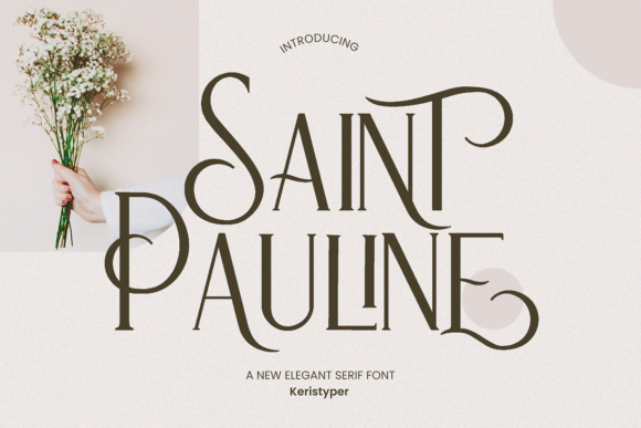 Saint Pauline: A Premium Serif Typeface for Modern Digital Branding