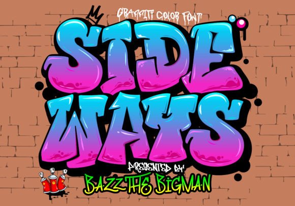 Sideways: The Urban Color Font for Bold Editorial Design