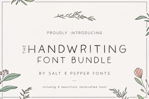 The Handwriting Bundle: A Premium Typeface for Makers