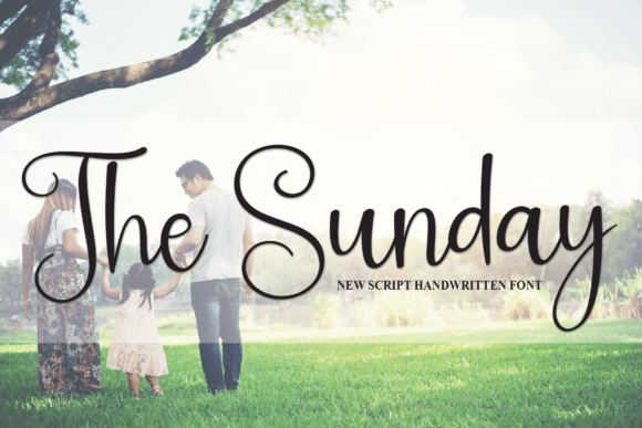 The Sunday Font for Handmade Wedding Invitations and Cards